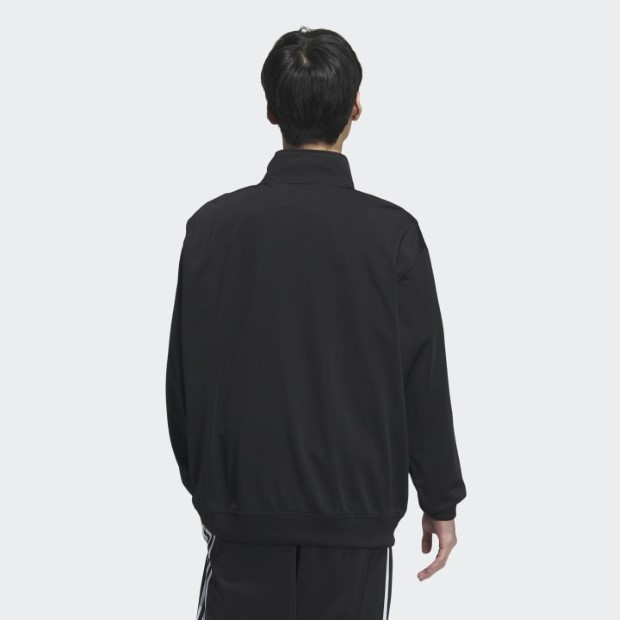 トラックジャケット（ジェンダーニュートラル） ブラック【adidas