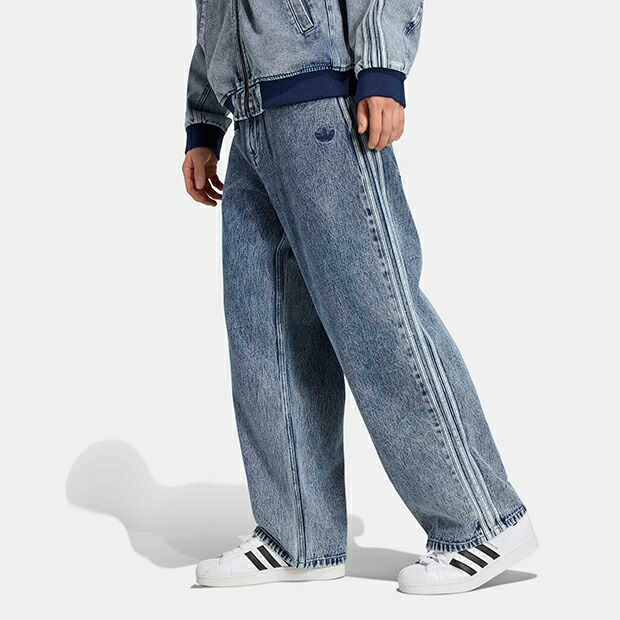 メンズ SST ストレートレッグ デニム ジーンズ 　ライトデニム　【adidas originals|アディダスオリジナルス】tt864-kq8853｜オリジナルスショップ