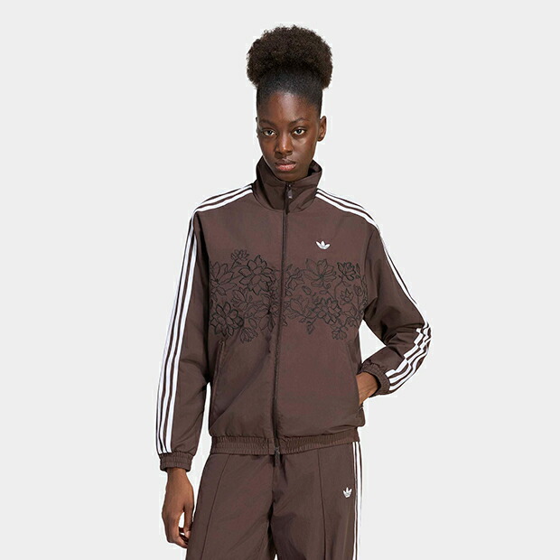 レディース ファイヤーバード フローラル GFX 濫りがわしい 貨物自動車上衣 オーロラ珈琲 【adidas originals|アディダスオリジナルス】zq429-kx1874