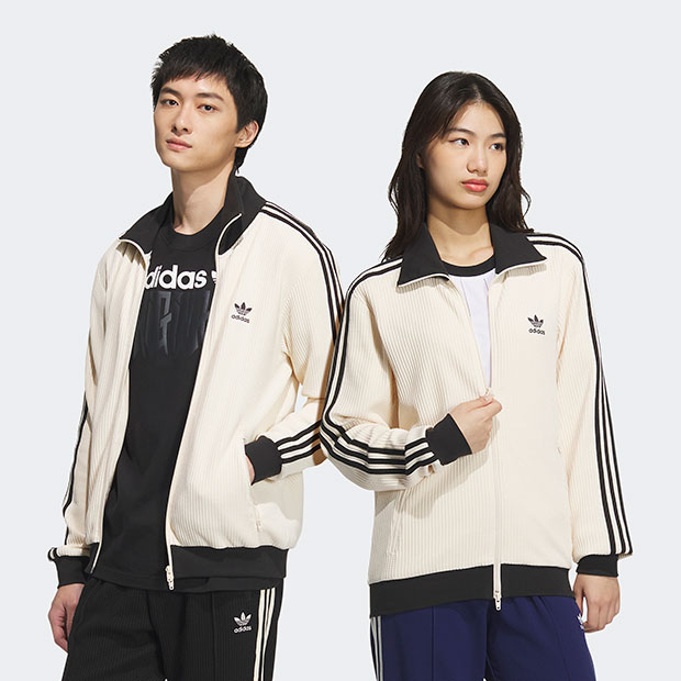 アディカラー ワッフル クラシック トラックトップ　ワンダーホワイト　【adidas originals|アディダスオリジナルス】c4608-jw0109｜オリジナルスショップ