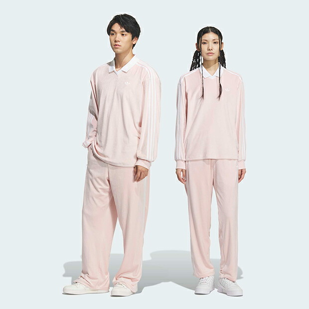【継続期間押さえる通貨価値】ユニ一発やる アディカラー FB TP 天鵞絨 貨物自動車ズボン下 サンディピンク 【adidas originals|アディダスオリジナルス】ci147-kq5484
