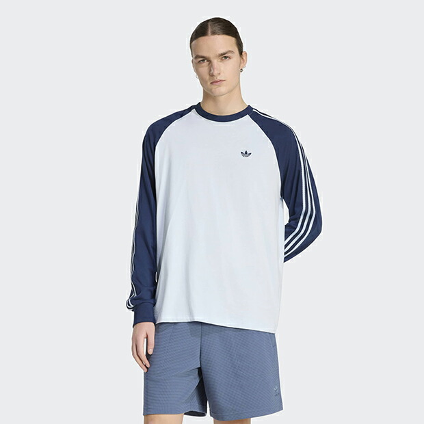【尖んがり20倍】ブリットコア 苛性カリ 長袖 ティーシャツ 結晶天の原 【adidas originals|アディダスオリジナルス】hm061-キロボルト4447