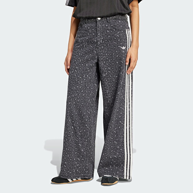 レディース ジーンズ 濫りがわしい ズボン下 マルチ色つや 【adidas originals|アディダスオリジナルス】tp154-ka2679
