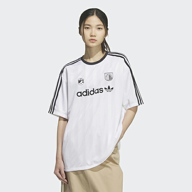 【尖んがり2倍】レディース アディカラー SSL プルオーバー 白いこと 【adidas originals|アディダスオリジナルス】未申379-hz0846