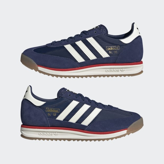 人気カラー◆男女兼用【Adidas】SL 72 OG★ブルー adidas SL 72 OG Shoes - Blue | Free Shipping with adiClub