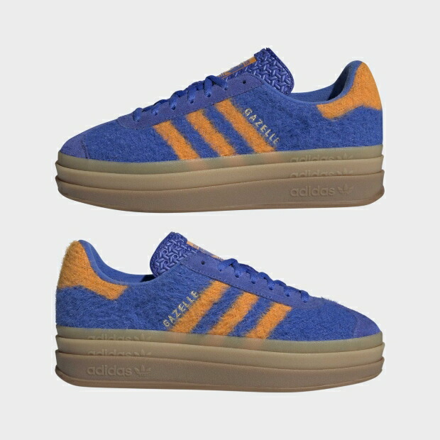 【4/15 23時～4/20 10時までポイント20倍】【SALE対象】レディース ガゼル ボールド GAZELLE BOLD oph99　ハイレゾブルー×ブライトオレンジ　【adidas originals|アディダスオリジナルス】js3906
