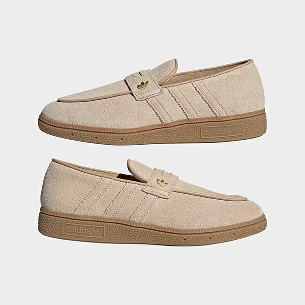 【4/4 20時～4/13 10時までポイント5倍】レディース ハンドボール スペツィアル ローファー HANDBALL SPEZIAL LOAFER oss08　マジックベージュ×ガム　【adidas originals|アディダスオリジナルス】kj0639