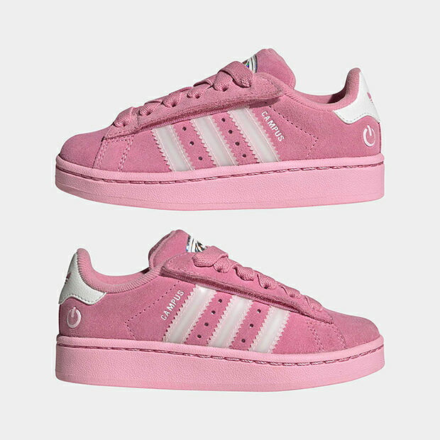 ジュニア キッズ キャンパス 00S LEDライト osi65　トロピックブルーム&times;クラウドホワイト　【adidas originals|アディダスオリジナルス】ki9393｜オリジナルスショップ 6,919円