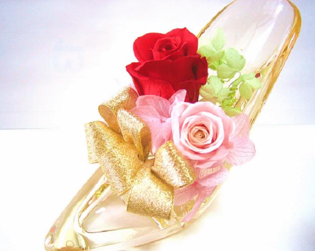 楽天1位 長寿祝い フラワーギフト ガラスの靴 フラワーアレンジ 電報 プレゼント ギフト 古希 喜寿 傘寿 米寿 卒寿 白寿 バラ 一輪 花 おしゃれ かわいい あす楽対応 Maisons Coudrelle Fr