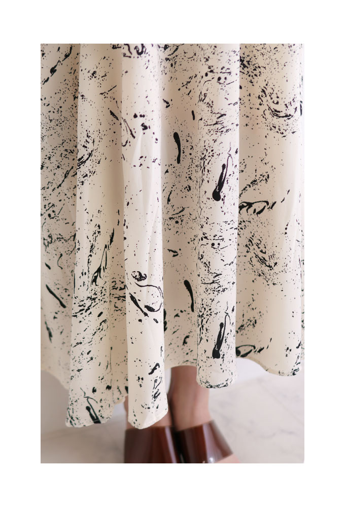 異素材切替のフレアワンピース レディース ファッション ワンピース ルームウェア グレー 半袖 ロング 足首丈 異素材 大人可愛い 40代 レディースファッション 50代女性 ファッション 60代 ミセスファッション サワアラモード Sawa A La Mode Otona 7月5日時販売新作