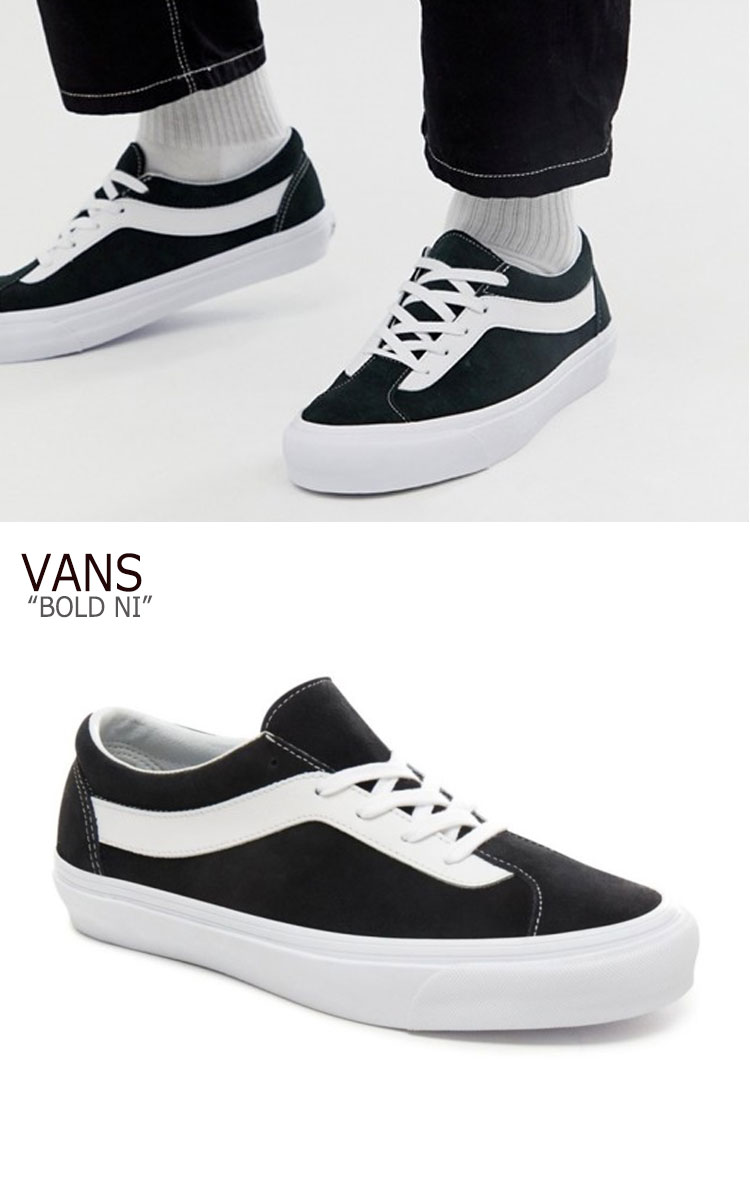 bold ni vans black