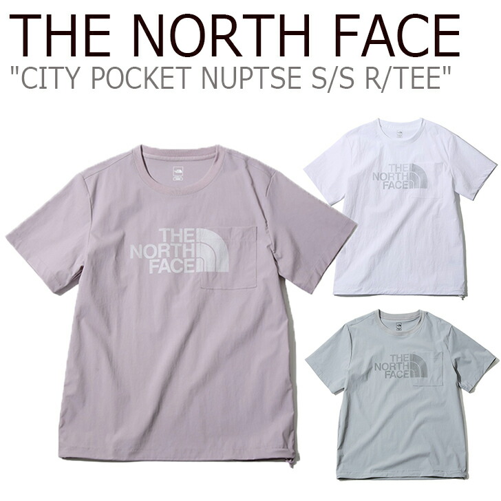 数々の賞を受賞 Tシャツ カットソー シティー R Tee S S Nuptse Pocket City レディース メンズ Face North The Tシャツ ノースフェイス ポケット 中古 未使用品 ウェア Nt7uk12b D E グレー ラベンダー ホワイト Gray Lavender White 半袖 ラウンドt ショート