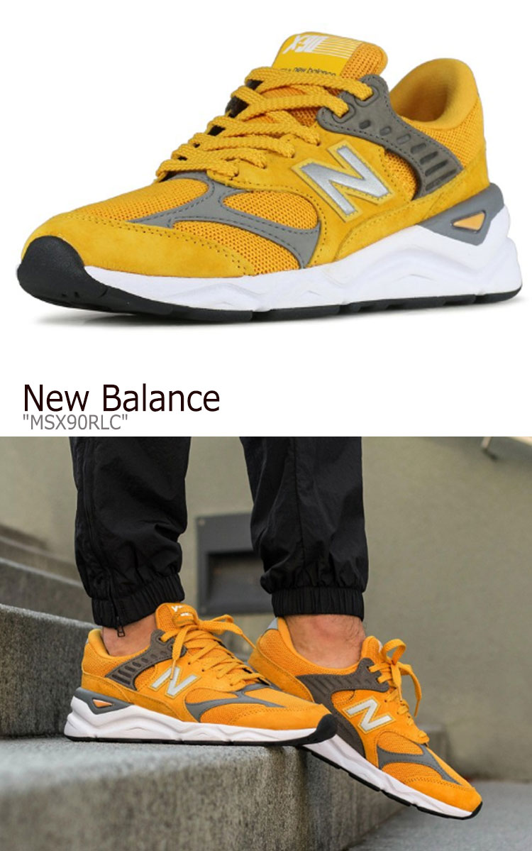 new balance x 90 yellow
