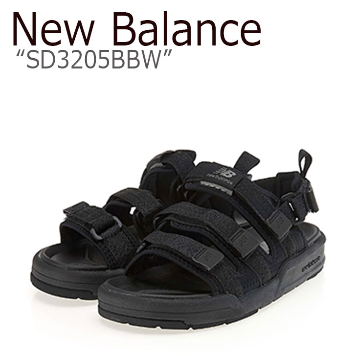 new balance black sandals