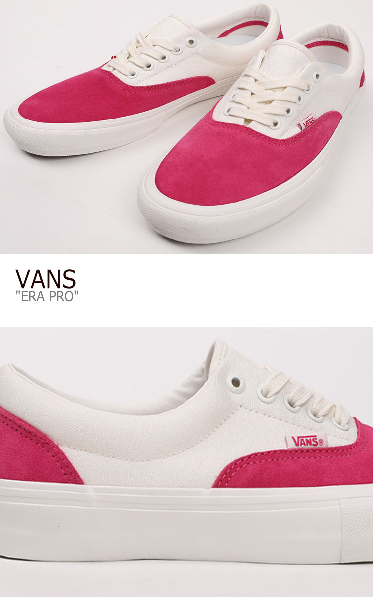 アウトレット送料無料 バンズ スニーカー Vans メンズ Era Pro エラ プロ Hot Pink ホットピンク Marshmallow マシュマロ Vn0a45jasxh1 シューズ 人気が高い Stemworldeducationalservices Com