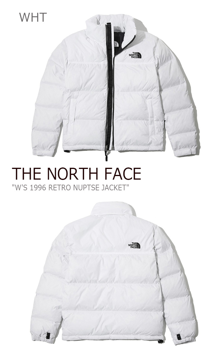 the north face nuptse white