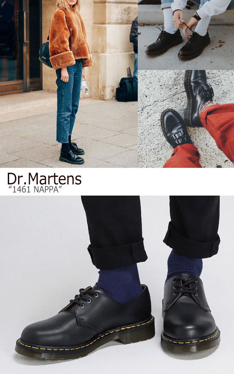 楽天市場 ドクターマーチン 3ホール Dr Martens メンズ レディース 1461 Nappa ナッパ Black ブラック シューズ 中古 未使用品 A Labs
