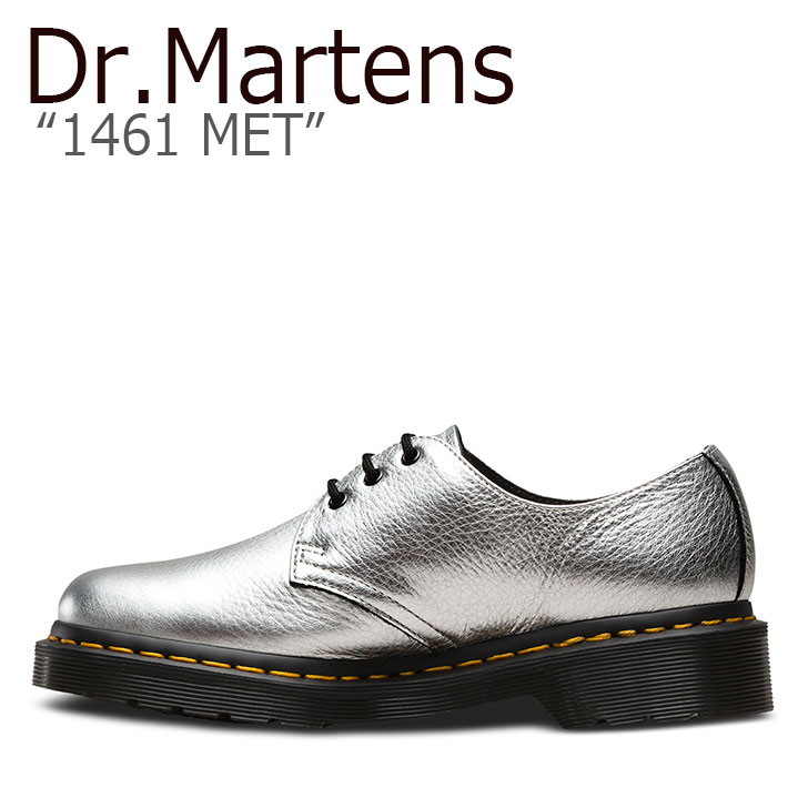 楽天市場 ドクターマーチン 3ホール Dr Martens メンズ レディース 1461 Met メット Silver シルバー シューズ 中古 未使用品 A Labs
