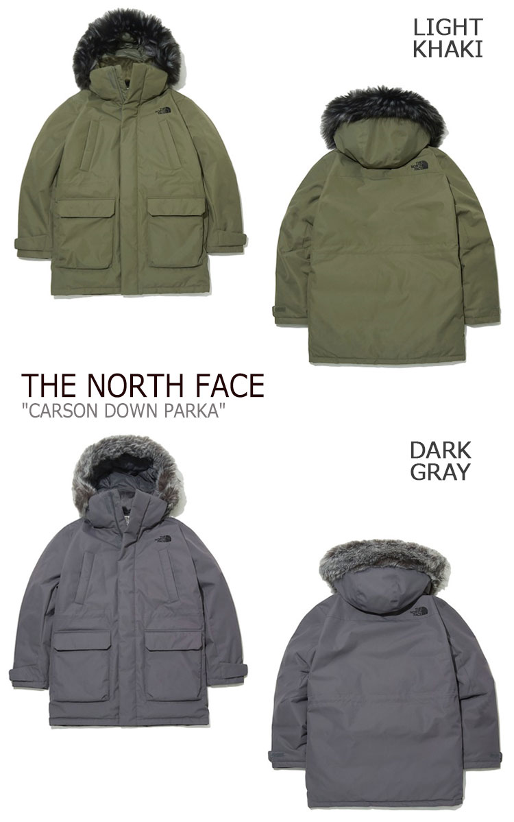 楽天市場 ノースフェイス ダウン The North Face メンズ レディース Carson Down Parka カーソン ダウンパーカ Khaki カーキ Gray グレー Black ブラック Nj1dk53j K L ウェア 中古 未使用品 A Labs