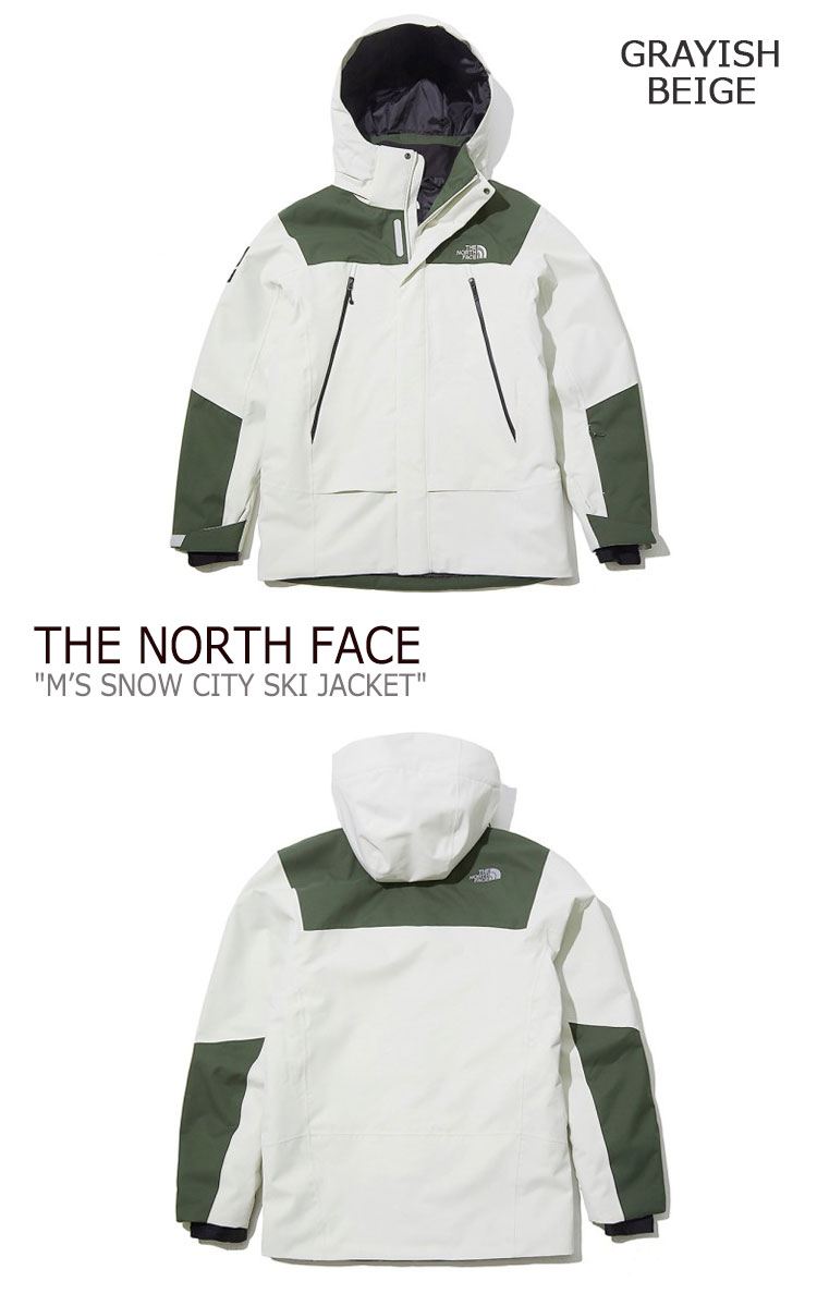 楽天市場 ノースフェイス ジャケット The North Face メンズ M S Snow City Ski Jacket スノー シティ スキージャケット Charcoal チャコール Grayish Beige グレーイッシュ ベージュ Nn2sk50a B ウェア 中古 未使用品 A Labs