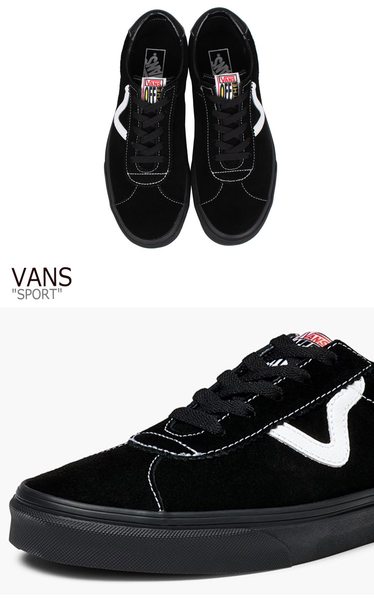 楽天市場 バンズ スニーカー Vans メンズ レディース Sport スポーツ Black ブラック Vn0a4bu6bka シューズ A Labs