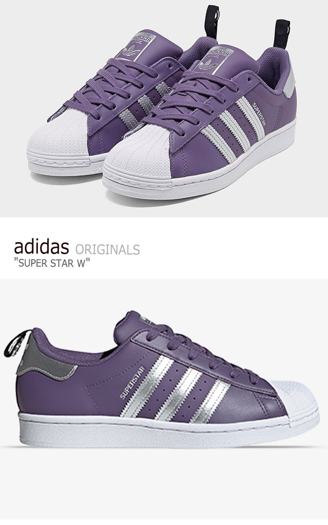 楽天市場 アディダス スーパースター スニーカー Adidas メンズ レディース Superstar W スーパースターw Purple パープル Fv3631 シューズ 中古 未使用品 A Labs