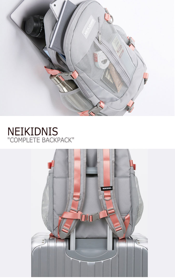 楽天市場 ネイキドニス リュック Neikidnis メンズ レディース Complete Daypack コンプリート バックパック Lavender ラベンダー Black ブラック Gray グレー Pink ピンク Ivory アイボリー Light ライト Navy ネイビー 054cpb01 03 04 06 540 バッグ A Labs