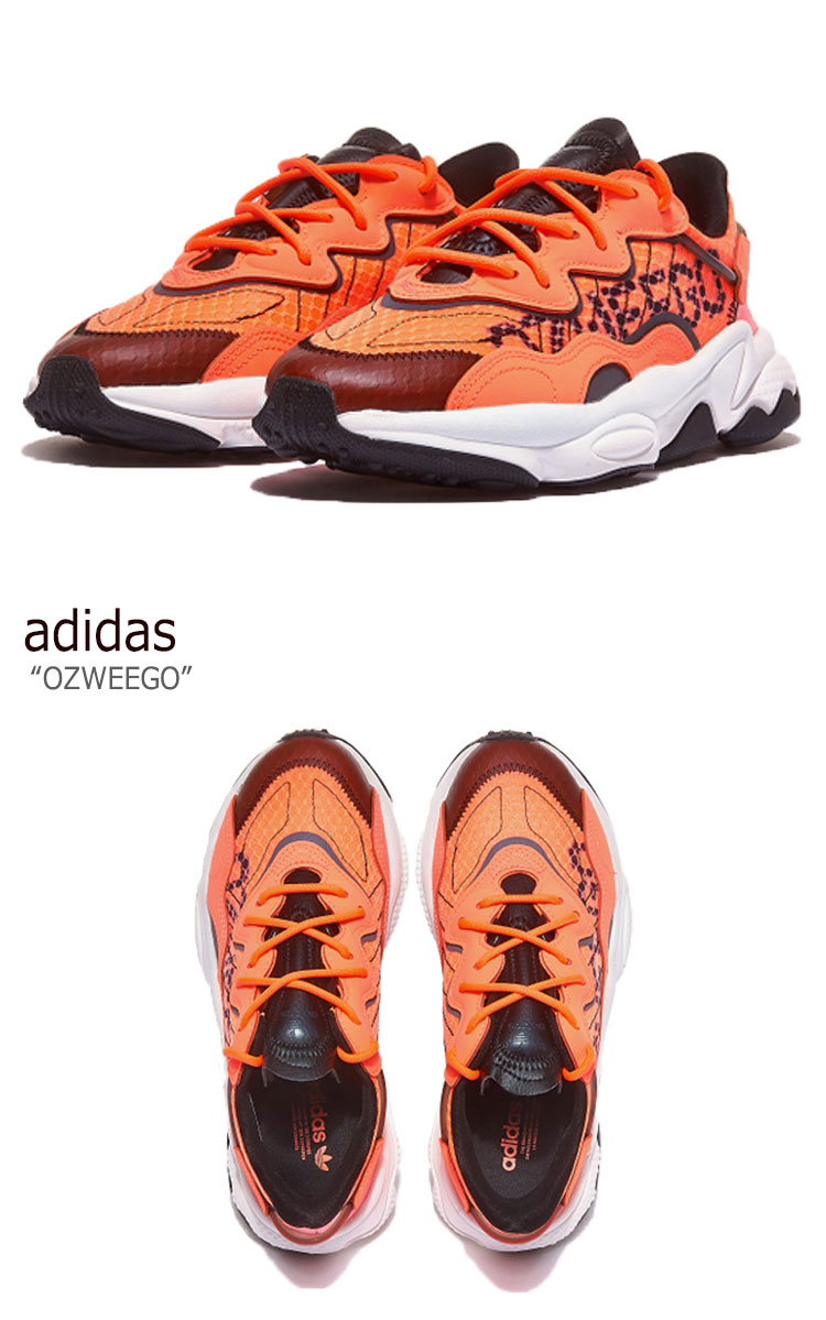 楽天市場 アディダス スニーカー Adidas メンズ レディース Ozweego オズウィーゴ Orange オレンジ Black ブラック Eg8797 シューズ 中古 未使用品 A Labs