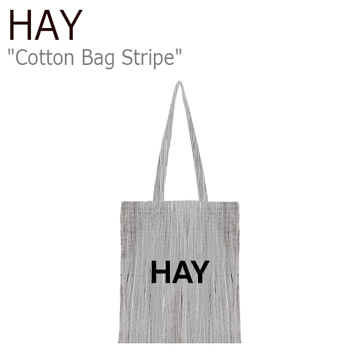 楽天市場 ヘイ トートバッグ Hay メンズ レディース Cotton Bag Stripe コットンバッグ ストライプ Stripe ストライプ色 バッグ A Labs