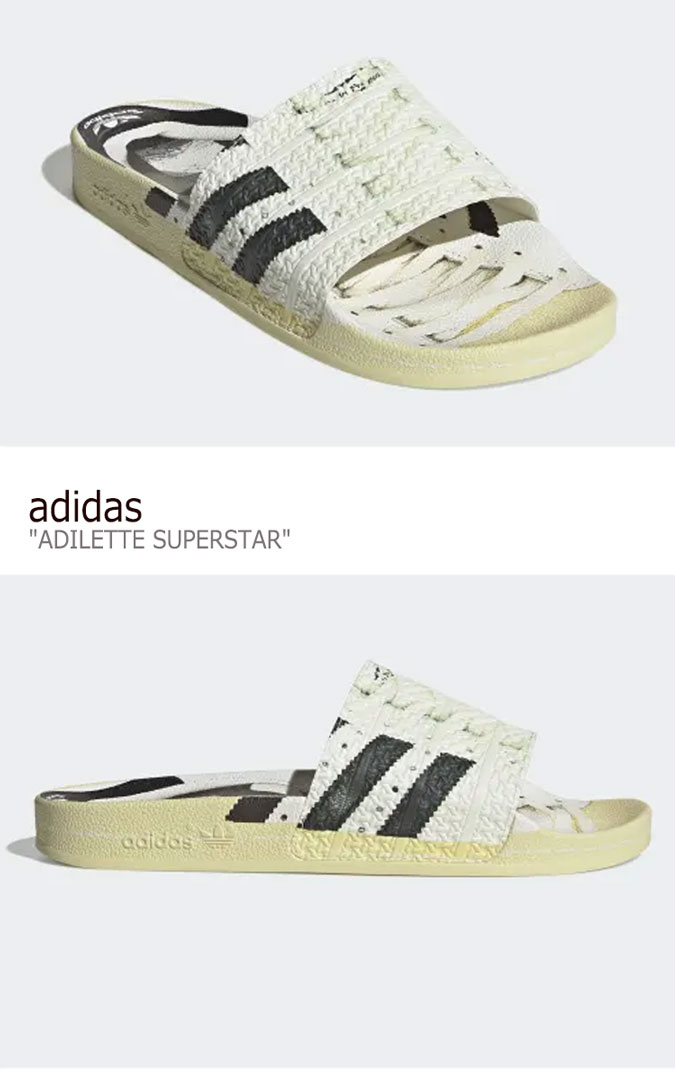 楽天市場 アディダス スーパースター サンダル Adidas メンズ レディース Adilette Superstar アディレッタ スーパー スター White ホワイト Fw6093 シューズ 中古 未使用品 A Labs