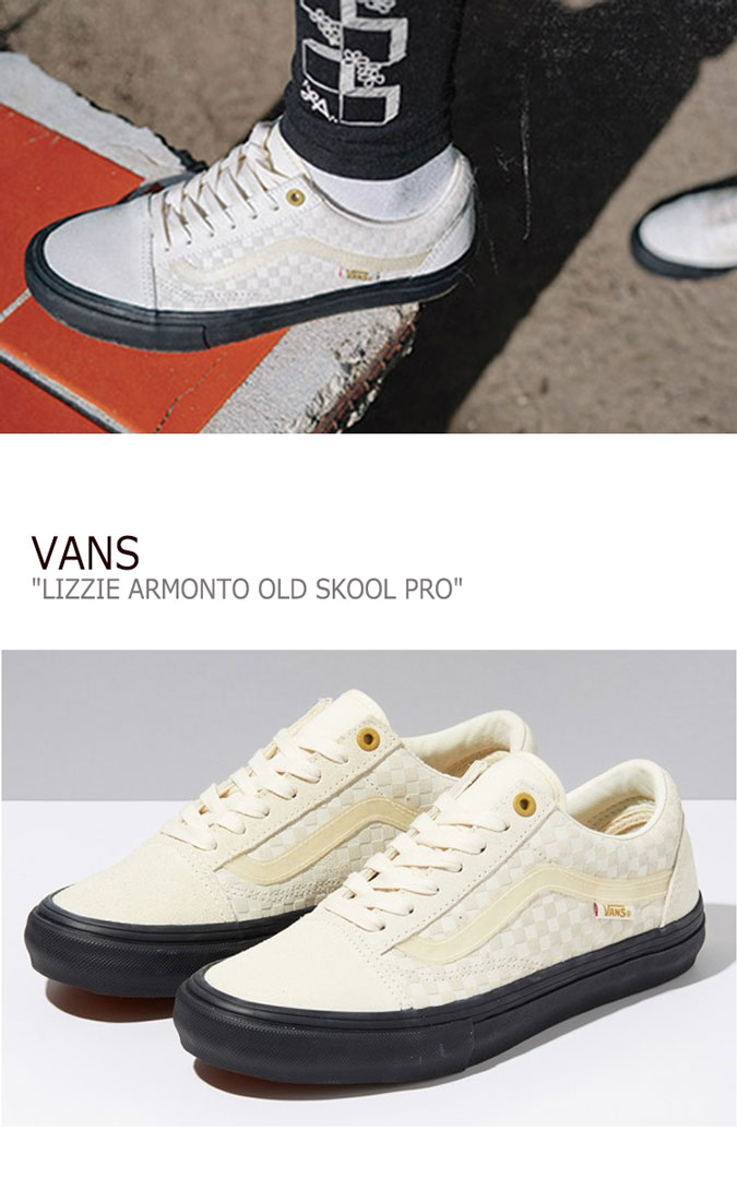 楽天市場 バンズ オールドスクール スニーカー Vans レディース Lizzie Armonto Old Skool Pro リジー アーマント オールドスクール プロ Antique アンティーク Black ブラック Vn0a45jc0zy シューズ A Labs