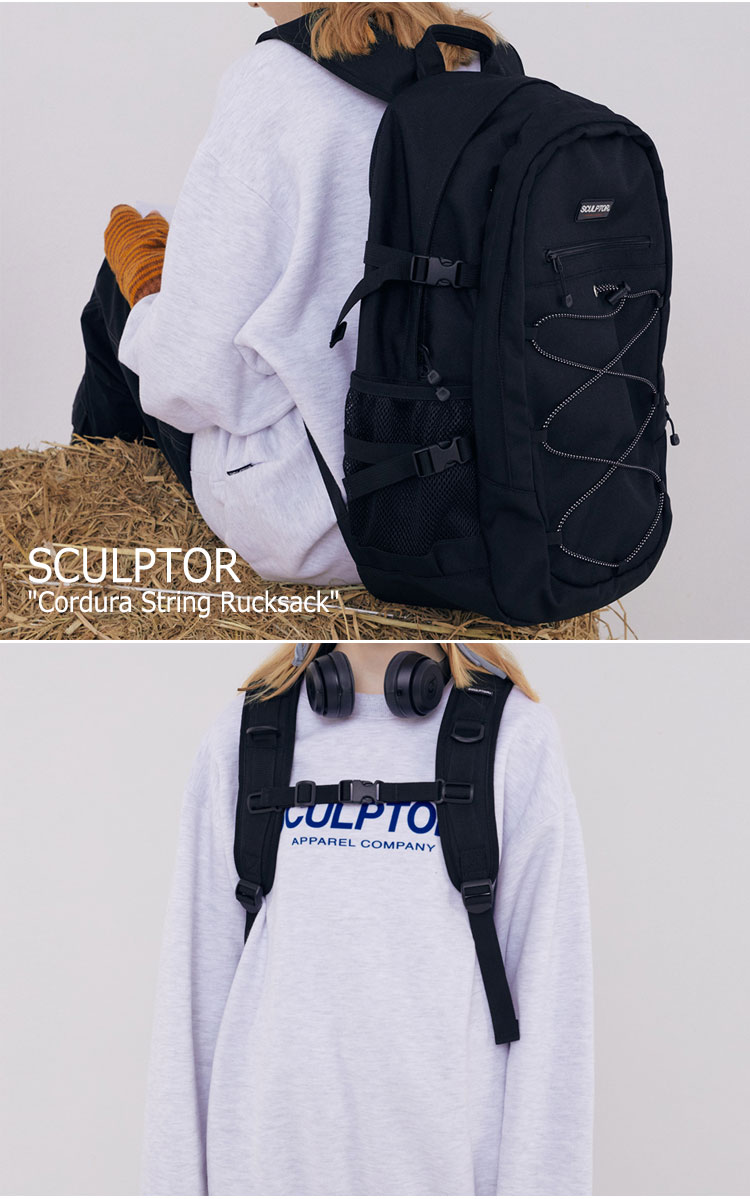 楽天市場 スカルプター バックパック Sculptor メンズ レディース Cordura String Rucksack コーデュラ ストリング リュックサック Black ブラック バッグ A Labs