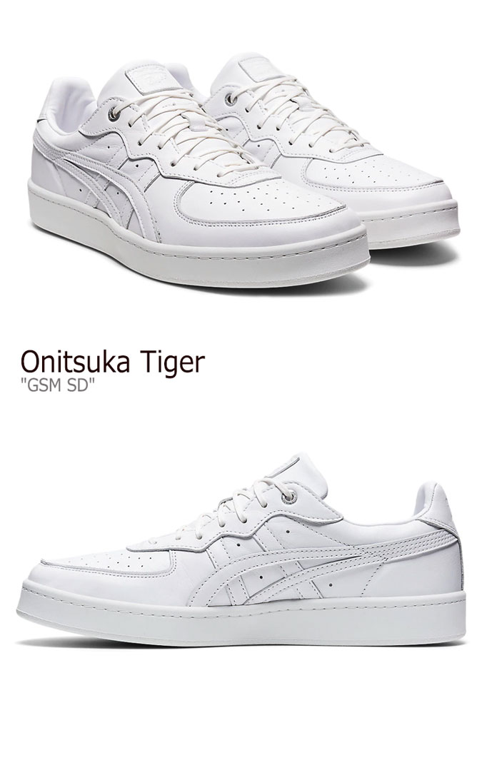 楽天市場 オニツカタイガー スニーカー Onitsuka Tiger メンズ レディース Gsm Sd ジーエスエム エスディー White ホワイト 11b403 100 シューズ A Labs