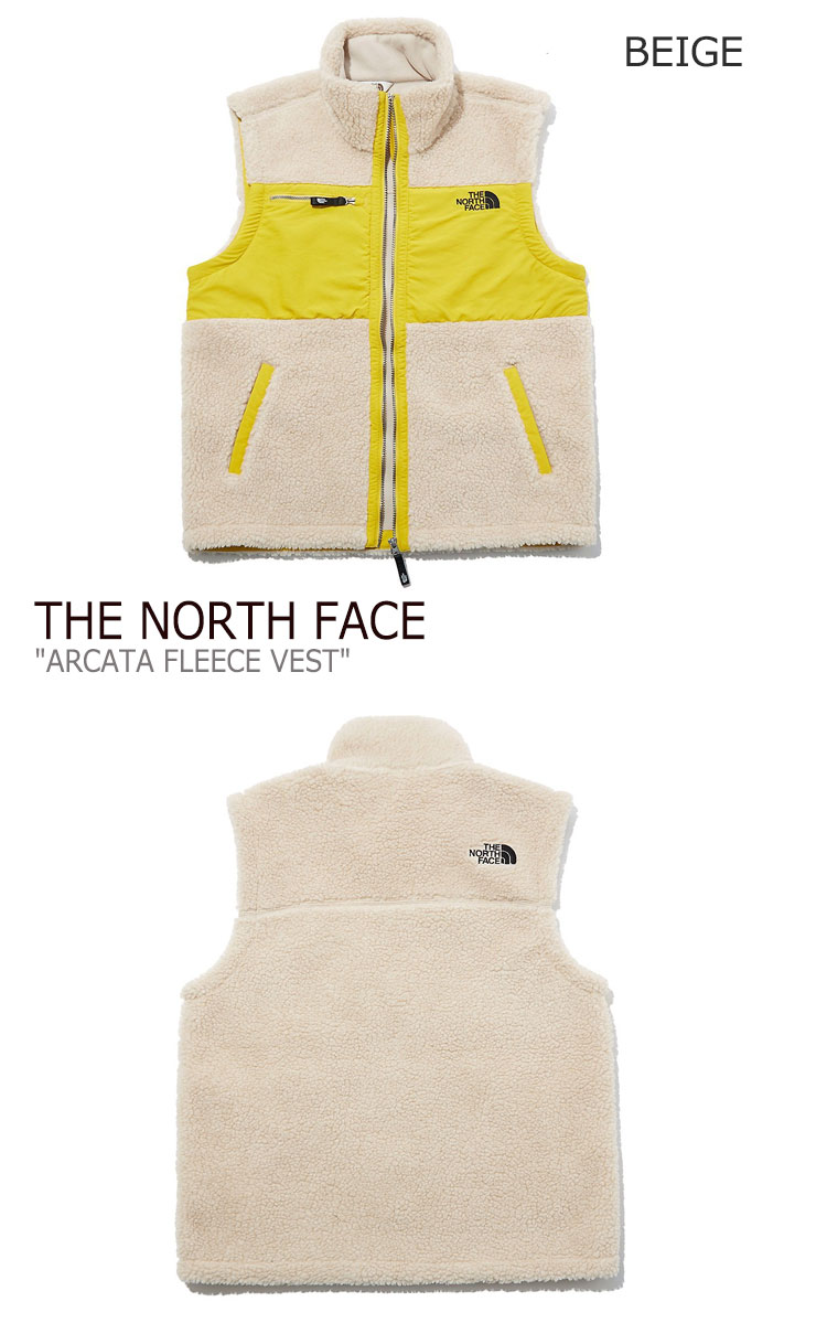 楽天市場 フリース ノースフェイス The North Face メンズ レディース Arcata Fleece Vest アルカータ フリース ベスト Beige ベージュ Camel キャメル Nv4fl50j K ウェア 中古 未使用品 A Labs