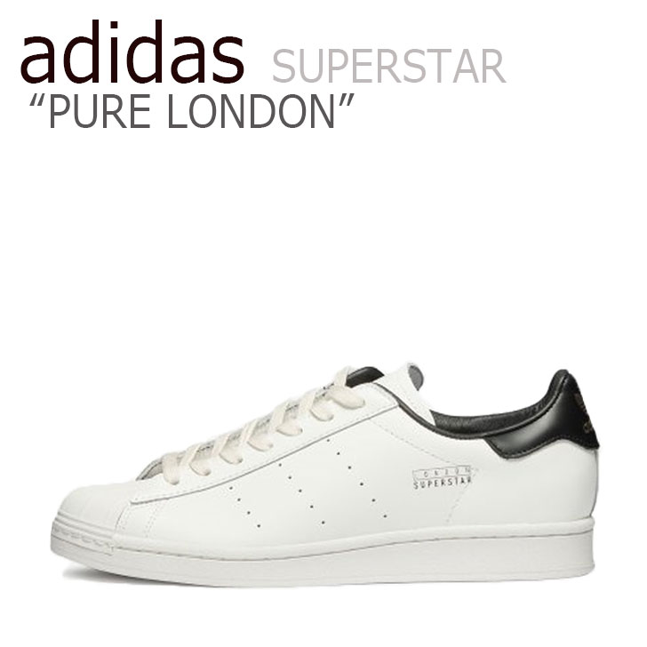 送料無料 アディダス スーパースター スニーカー Adidas メンズ レディース Superstar Pure London スーパースター ピュア ロンドン White ホワイト Black ブラック Fv3016 シューズ 中古 未使用品 超大特価 Marcoleone Com Ar