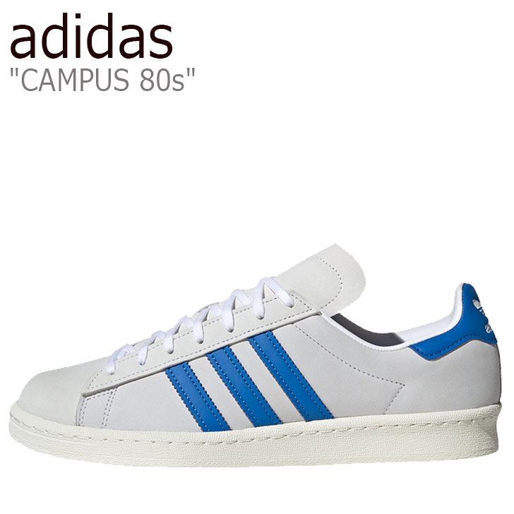 楽天市場 アディダス スニーカー Adidas メンズ レディース Campus 80s キャンパス 80s White ホワイト Blue ブルー Fw4407 シューズ 中古 未使用品 A Labs