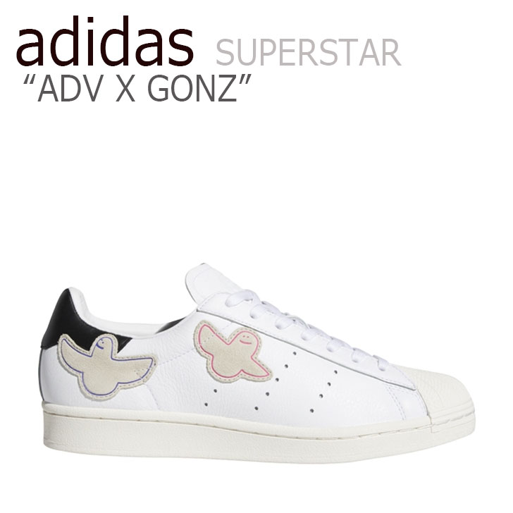 激安 新作 Gonz X Adv Superstar メンズ Adidas スニーカー スーパースター アディダス スーパースター 中古 未使用品 シューズ Fw8029 ホワイト White ゴンズ X Adv Sn Ad Fw8029 Rashiastrologer Com