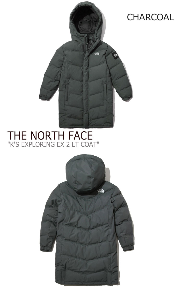 楽天市場 ノースフェイス ダウン The North Face 男の子 女の子 K S Exploring Ex 2 Lt Coat キッズ エクスプローリング Ex 2 エルティー コート Charcoal チャコール Black ブラック Nj1dk51s T ウェア 中古 未使用品 A Labs