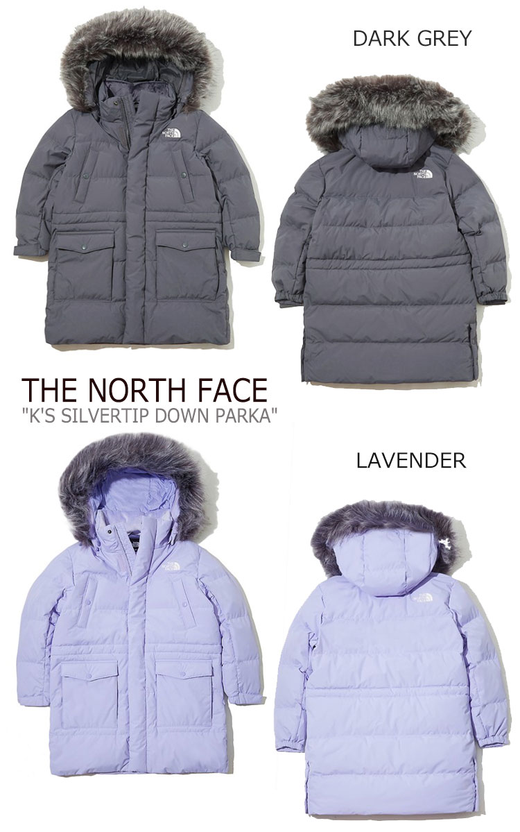 楽天市場 ノースフェイス ダウン The North Face 男の子 女の子 K S Silvertip Down Parka キッズ シルバーチップ ダウンパーカー Dark ダーク Grey グレー Lavender ラベンダー Light ライト Pink ピンク Nj1dk60s T U ウェア A Labs