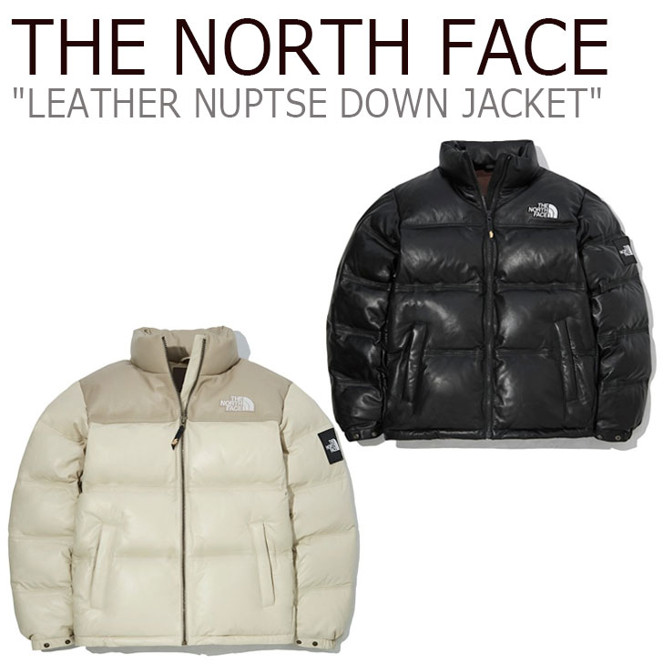 楽天市場 ノースフェイス ダウン The North Face メンズ レディース Leather Nuptse Down Jacket レザー ヌプシ ダウンジャケット Black ブラック Light Beige ライトベージュ Nj1dl56j K ウェア 中古 未使用品 Drescco ドレスコ