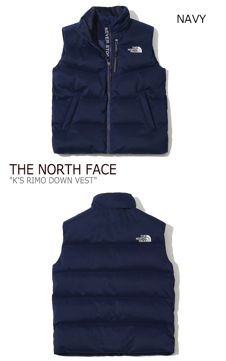 真北フェース ベスト The North Face 男の子 少女子 K S Rimo Down Vest キッズ リモ 下向く ベスト Black 真っ黒 Navy ネイビイブルー Nv1dj50s T 御召 中古 未アプリケーション威儀 Cannes Encheres Com