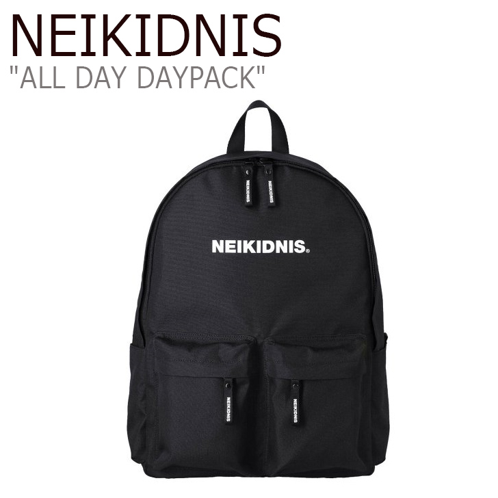 史上最も激安 ネイキドニス リュック Neikidnis メンズ レディース All Day Daypack オール デイ バックパック Black ブラック Nb15abg010 バッグ 絶対一番安い Mundotour Cl