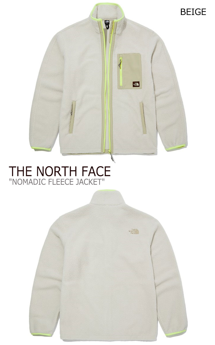 north face fleece beige