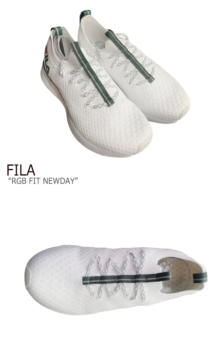 新しい到着 フィラ スニーカー Fila メンズ レディース Rgb Fit Newday Rgb フィット ニューデイ Cream クリーム Green グリーン Red レッド 1rm 124 シューズ A Labs 在庫あり 即納 Werther Com Br