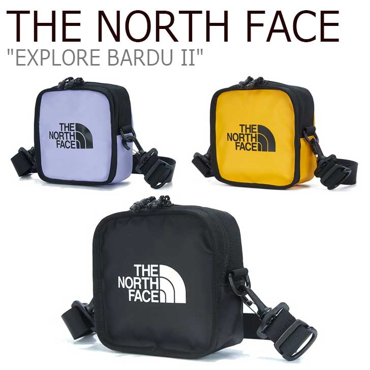 ノースフェイス サコッシュ THE NORTH FACE メンズ レディース EXPLORE BARDU II エクスプローラー バード BLACK  ブラック LAVENDER ラベンダー GOLD ゴールド NN2PM37A B C バッグ 未使用品 本格派ま！