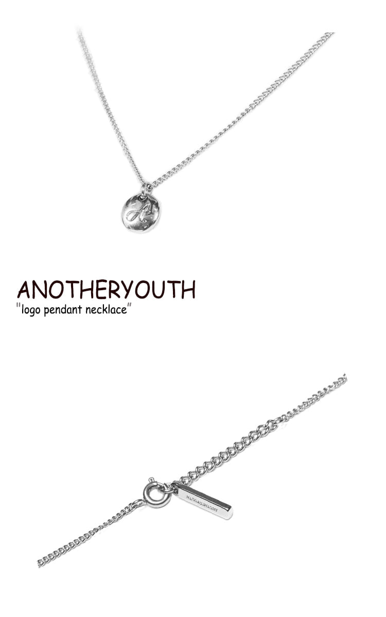 楽天市場 アナザーユース ネックレス Anotheryouth メンズ レディース Logo Pendant Necklace ロゴ ペンダント ネックレス Silver シルバー 韓国アクセサリー Lgpdnk Acc A Labs