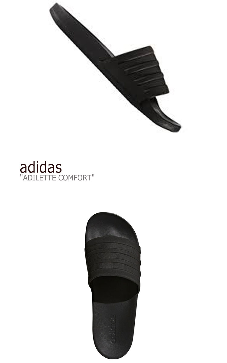 アディダス 家庭用スリッパ Adidas メンズ レディース Adilette Comfort アディレッタ コンフォート Black 涅色 S137 シューズ 中古 未消耗雅 Cannes Encheres Com