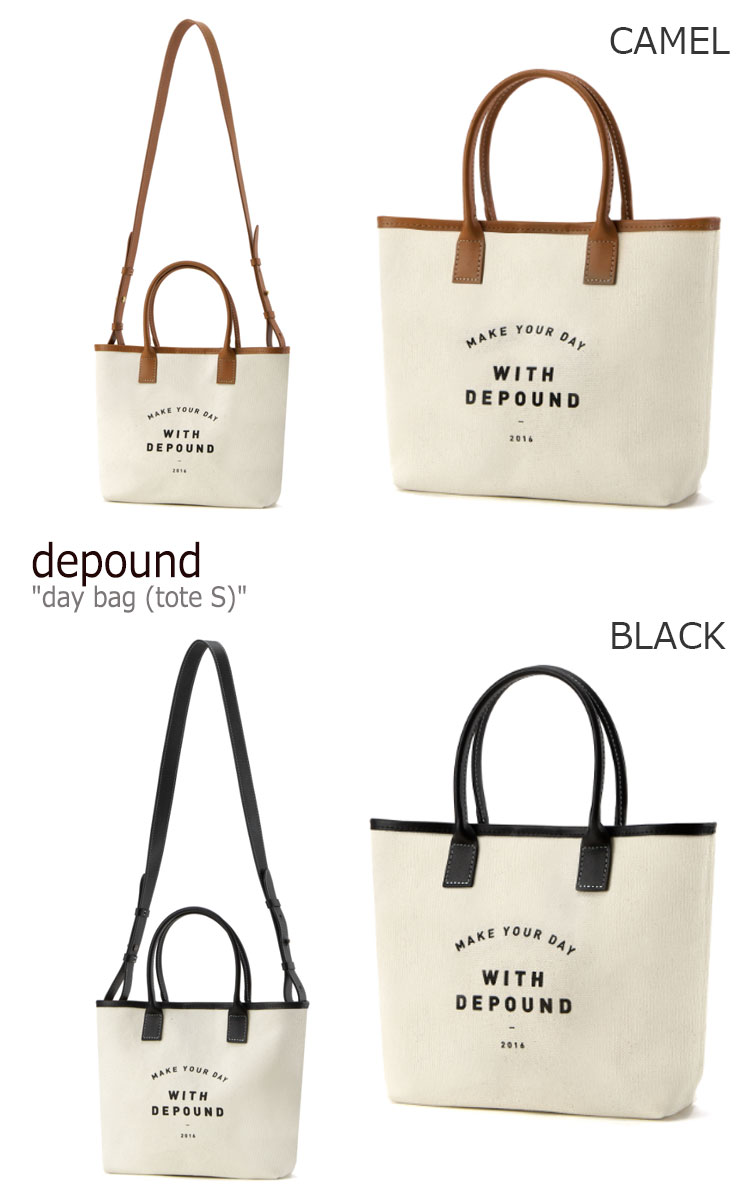 デ トート鞄 Depound メンズ レディース Day Bag Tote S 日バッグ トートs Black 涅色 Camel ラクダ 42 バッグ 韓国トートバッグ Depound Bag 韓国バッグ 好評トートバッグ かばん 韓国モード 韓国デパウンド いなせ ショッピングバッグ Damienrice Com