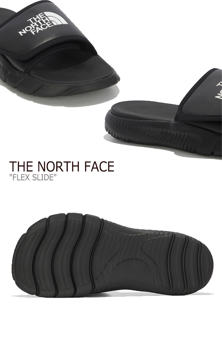 北人間の顔 サンダル The North Face メンズ レディース Flex Slide フレックス 滑り Black 真っ黒 White 紅毛 Pink 薄紅 Neon Yellow ネオンイエロー Ns98m01a B C D シューズ 中古 未アプリ品目 Vned Org