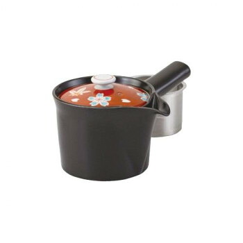 西海陶器 赤濃春秋黒 SS急須【送料無料】